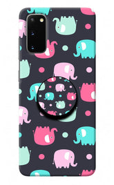 Baby Elephants Samsung S20 Pop Case